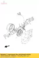 1P6H14500100, Yamaha, ensemble rotor yamaha  tt r 50 2011 2012 2013 2014 2015 2016 2017 2018 2019 2020 2021, Nouveau