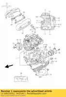 1110025D02, Suzuki, culata, cilindro suzuki gz 250 1999 2000 2002, Nuevo