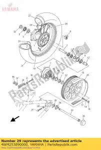 yamaha 4WM253890000 estrattore, catena 2 - Il fondo