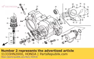 Honda 11333HN2000 control de sujeción mot - Lado inferior