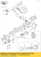 130CA0840, Kawasaki, kx65a6f com flange de parafuso kawasaki  d el eliminator gpx kdx klx kx zx zxr zz r 65 80 85 100 125 200 230 250 252 300 400 500 600 750 1985 1986 1987 1988 1989 1990 1991 1992 1993 1994 1995 1996 1997 1998 1999 2000 2001 2002 2003 2005 2006 2007 2008 2009 2010 2011 2012 2013 2014 2015, Novo