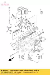 Ici, vous pouvez commander le unité hydraulique assy auprès de Yamaha , avec le numéro de pièce 59C859300900: