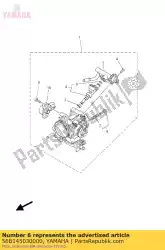 Aqui você pode pedir o ajustar o conjunto de parafusos em Yamaha , com o número da peça 56B145030000: