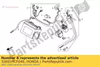 32601MCF640, Honda, kabel, batterijaarde honda vtr 1000 2000 2001, Nieuw