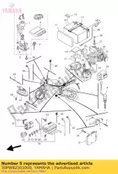 Qui puoi ordinare sw principale. Kit immobilizzatore da Yamaha , con numero parte 59PW82501000: