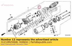 Tutaj możesz zamówić zespó? Przek? Adni. Od Honda , z numerem części 31210MZ0008: