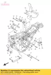 Ici, vous pouvez commander le boulon, tête à six pans creux (3gm) auprès de Yamaha , avec le numéro de pièce 901100819900: