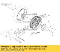 899860, Piaggio Group, pneu traseiro 130 / 70-17 