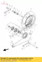 941191706200, Yamaha, neumático yamaha fz 1000 2006 2007 2008 2009 2010 2011 2012, Nuevo