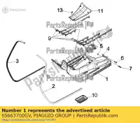 65663700GV, Piaggio Group, podnó?ek     , Nowy