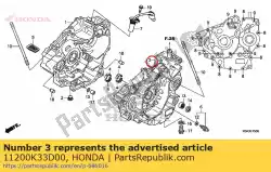 Aqui você pode pedir o comp. Cárter, l. Em Honda , com o número da peça 11200K33D00: