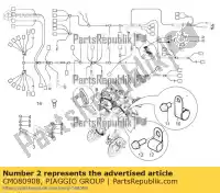 CM080908, Piaggio Group, mini fusibile 20a     , Nuovo