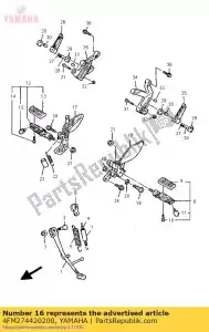 yamaha 4FM274420200 parentesi 2 - Il fondo