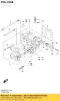 1111532C71, Suzuki, gids, intake va suzuki an burgman z a za  an400z an400aza an400zza an400 an400a 400 , Nieuw