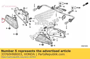 Honda 33760HN8003 lentille comp., l. feu arrière - La partie au fond