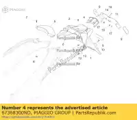 67368300ND, Piaggio Group, unie aan de onderkant     , Nieuw