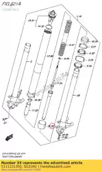 Qui puoi ordinare pistone anteriore da da Suzuki , con numero parte 5111231J00: