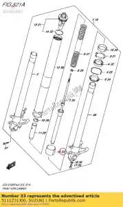 Suzuki 5111231J00 pistone anteriore da - Il fondo