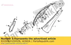 Tutaj możesz zamówić brak opisu w tej chwili od Honda , z numerem części 83200K01D00ZB: