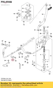 Suzuki 6926948G00 zacisk, hamulec rr - Dół