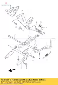 suzuki 0944317023 spring - Bottom side