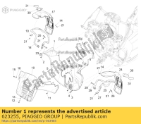 623255, Aprilia, Wheel compartment, New