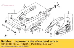 Aquí puede pedir cadena, accionamiento (rk excel) ( de Honda , con el número de pieza 40540KCR306: