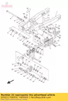 5PA221760000, Yamaha, Consequência yamaha  yz 85 2003 2004 2005 2006 2007 2008 2009 2010 2011 2012 2013 2014 2015 2016 2017 2018 2019 2020 2021, Novo