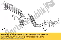 Ici, vous pouvez commander le aucune description disponible pour le moment auprès de Honda , avec le numéro de pièce 90084ML4610: