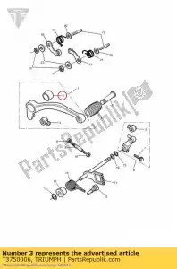 triumph T3750006 arbusto - Lado inferior