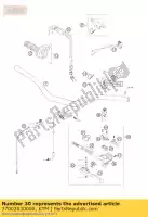 77002030000, KTM, cilindro mestre cpl. 05 ktm sx 250 2005 2006, Novo