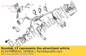 Honda 61307MBN650 rimanere, d.c. regolatore - Il fondo