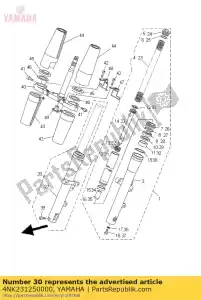 yamaha 4NK231250000 metal, slide 1 - Lado inferior