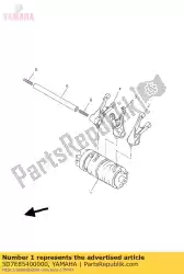 schakel cam assy van Yamaha, met onderdeel nummer 5D7E85400000, bestel je hier online: