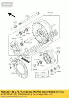 410731521GE, Kawasaki, wheel-assy, ??rr, g.gray zx600-e1 kawasaki zz r zzr 600 1993 1994 1995 1996 1997 1998 1999 2001 2002 2003 2004 2005, Nieuw