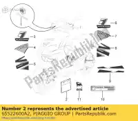 65522600A2, Piaggio Group, kit de guarnições     , Novo