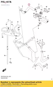 suzuki 1785114J00 koelslang - afbeelding 10 van 10