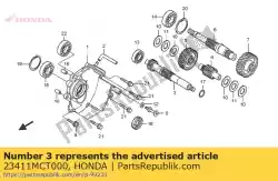 Aqui você pode pedir o eixo, acionamento (16t) em Honda , com o número da peça 23411MCT000: