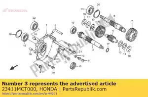 honda 23411MCT000 eixo, acionamento (16t) - Lado inferior