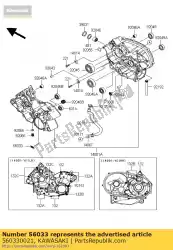 Qui puoi ordinare manuale delle etichette, livello dell'olio da Kawasaki , con numero parte 560330021: