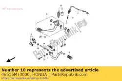 Here you can order the spring assy., brake retur from Honda, with part number 46515MT3000: