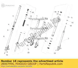 Here you can order the tappo dx completo from Piaggio Group, with part number 2B007996: