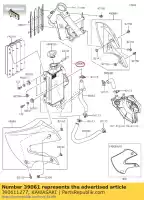 390611277, Kawasaki, conjunto de radiador kx65-a1 kawasaki  kx 65 2000 2001 2002 2003 2005 2006 2007 2008 2009 2010 2011 2012 2013 2014 2015 2016 2017 2018 2019 2020, Nuevo