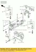 921710035, Kawasaki, pince, fil de bobine vn2000-a1h kawasaki vn 2000 2004 2005 2006 2008 2009 2010, Nouveau