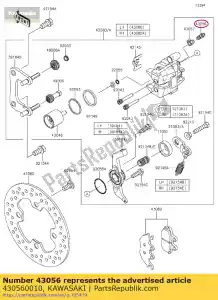 kawasaki 430560010 01 reniflard - La partie au fond