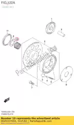 Here you can order the roller bearing from Suzuki, with part number 0926327004: