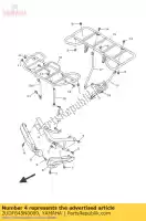 2UDF845N0000, Yamaha, barra, llevar al frente yamaha  yfm 700 2016 2017 2018 2019, Nuevo