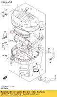 1375647H00, Suzuki, pakking, koffer suzuki  gsx r gsx s 1000 2009 2010 2011 2012 2014 2015 2016 2018, Nieuw