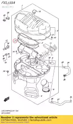 Here you can order the gasket,case from Suzuki, with part number 1375647H00: