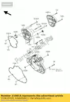 110610020, Kawasaki, pakking, nok, midden vn2000-a1h kawasaki vn 2000 2004 2005 2006 2008 2009 2010, Nieuw